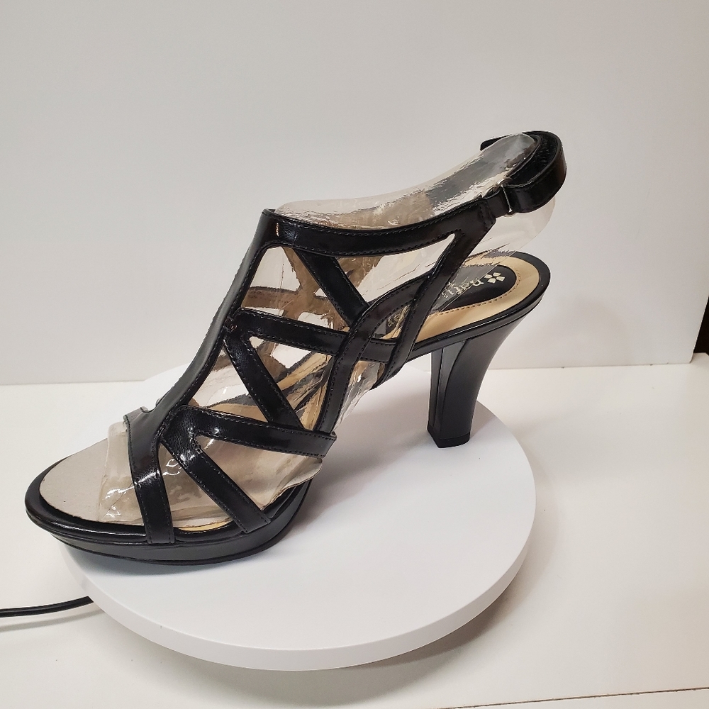NWOT Naturalizer Women's Danya Dress Sandal Black Smooth M